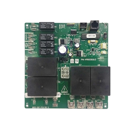 Bufonada Circuit Board with 4 Big Relays for LX-15 Rev 3.61 2002 Plus & 2011 Plus - 2 Pumps BU1872109